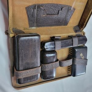 Antique mens hygiene kit